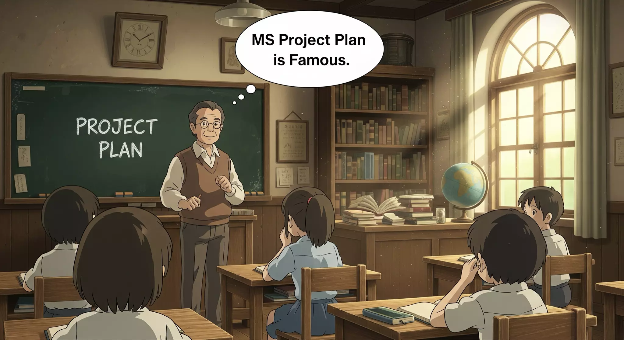 MS Project Plan is Famous