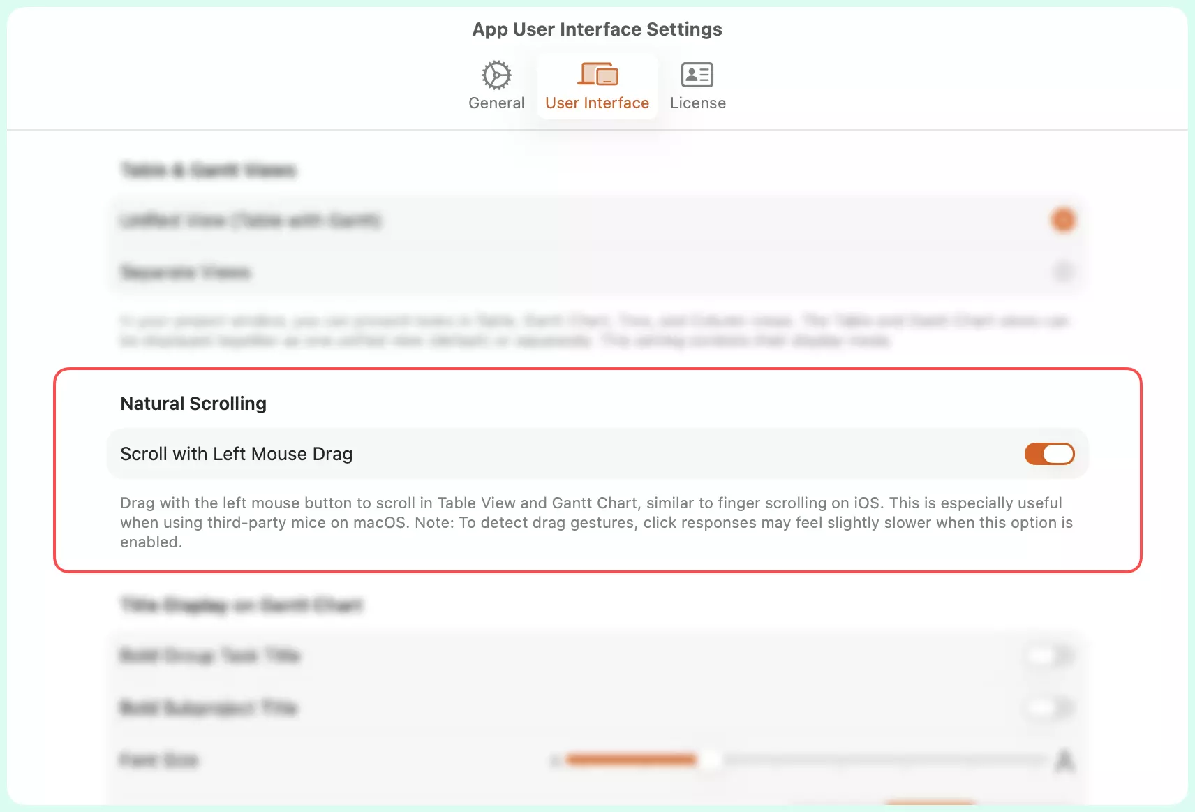 Natural Scrolling on Mac
