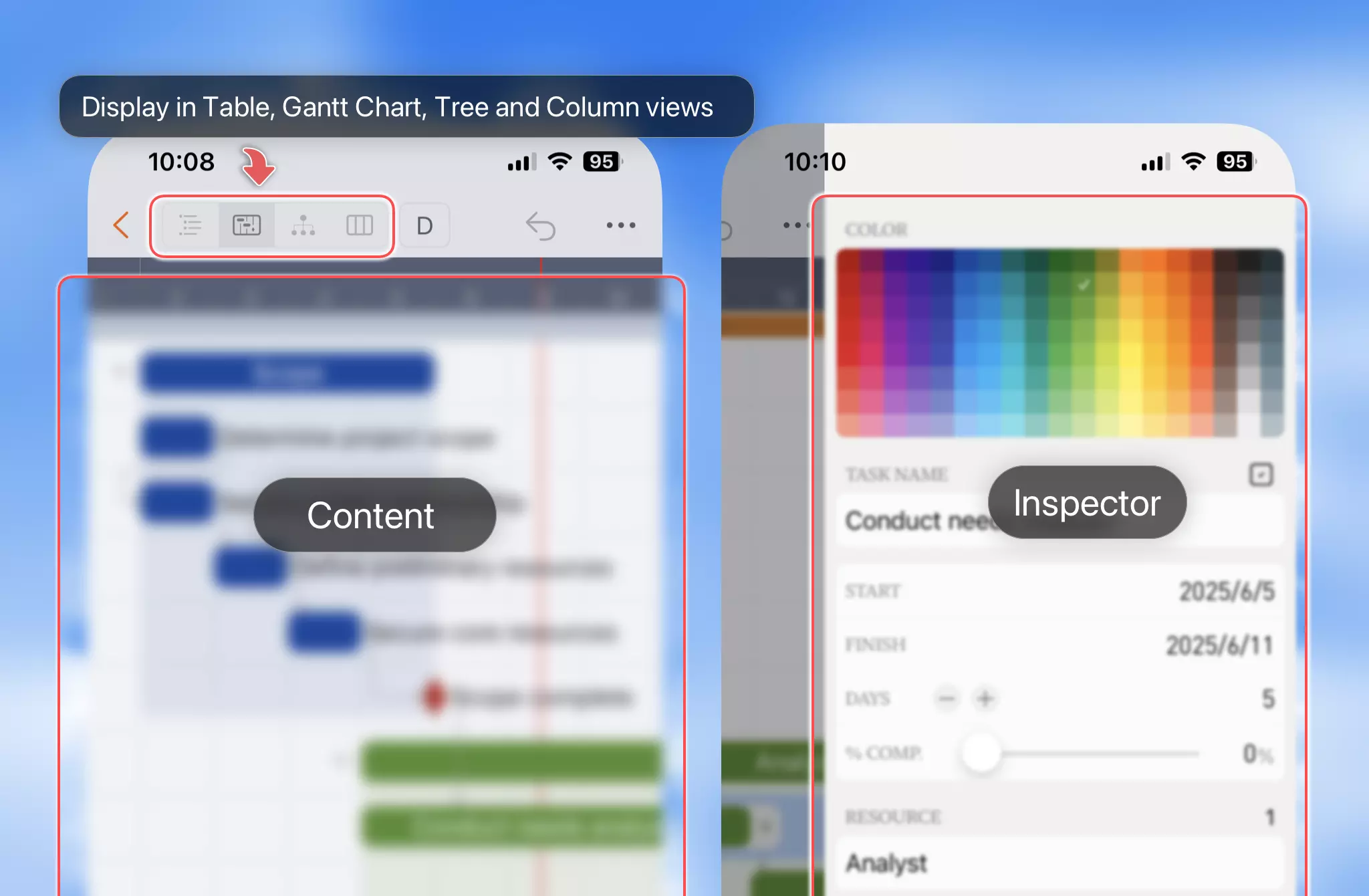 Project Window - iPhone