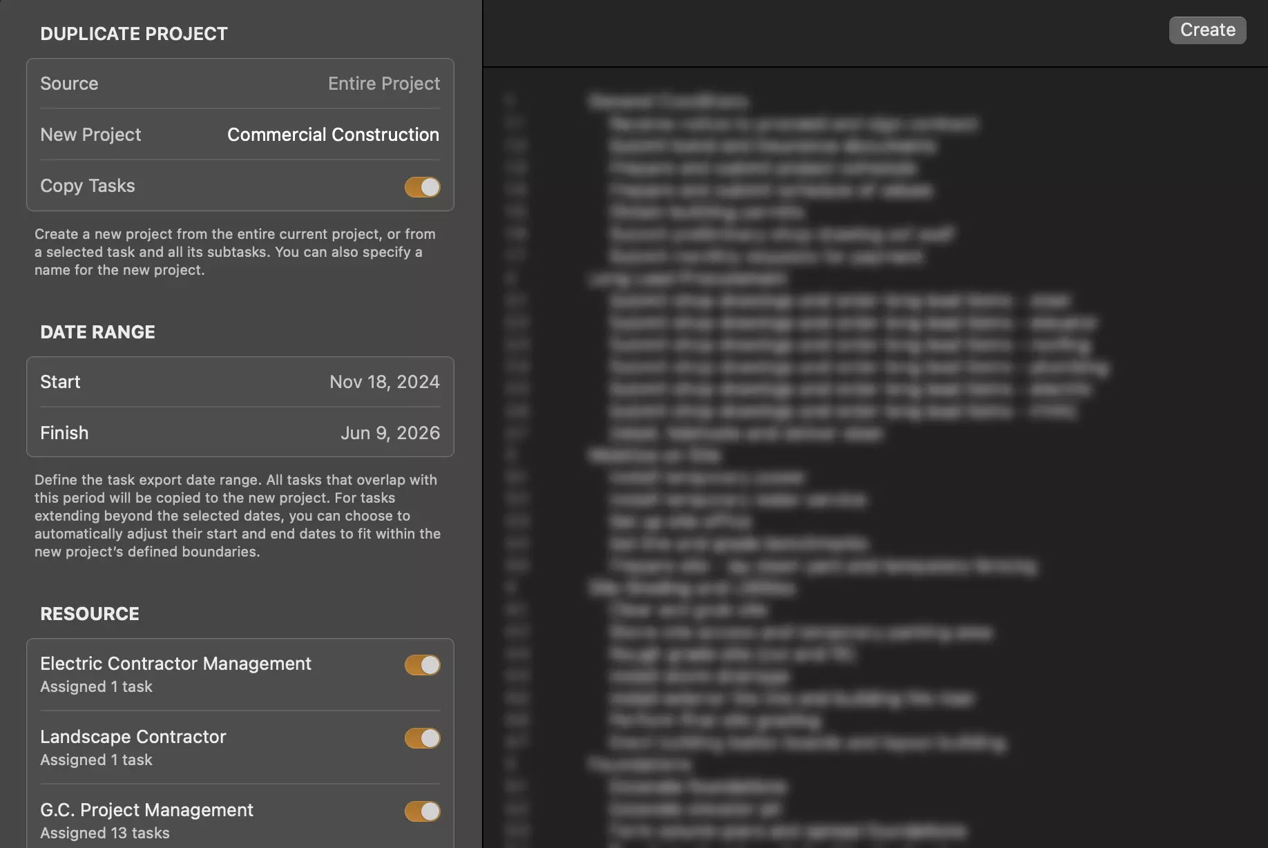 Options de duplication